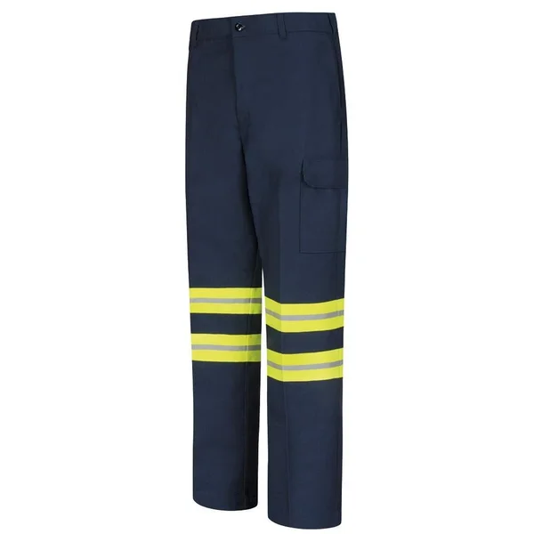 Red Kap Men's Enhanced Visibility Cargo Pant - PT88EN by CopperstoneWorkwear