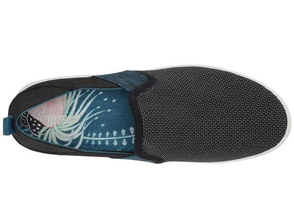 Olukai Hale&iwa Black/Teal, Women's, Size: 11