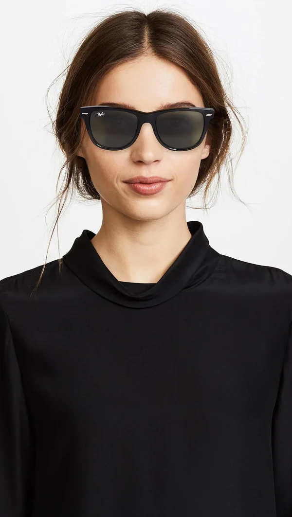 Ray-Ban Wayfarer RB2140 901 Black Sunglasses