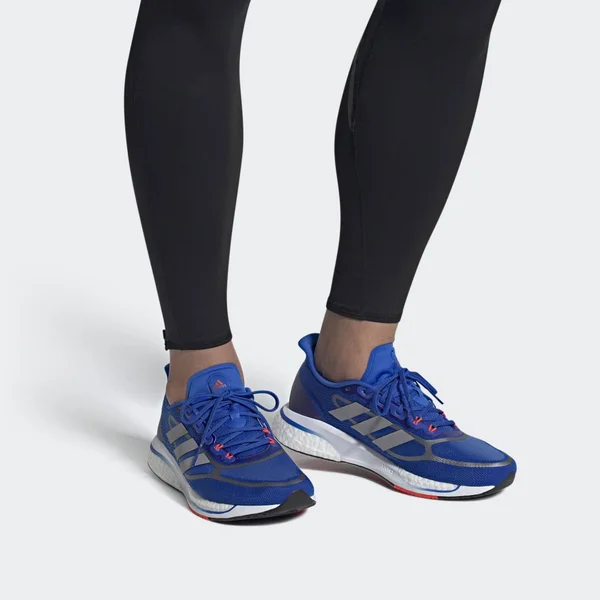 Adidas Supernova+ Shoes Football Blue 9 - Mens Running Shoes