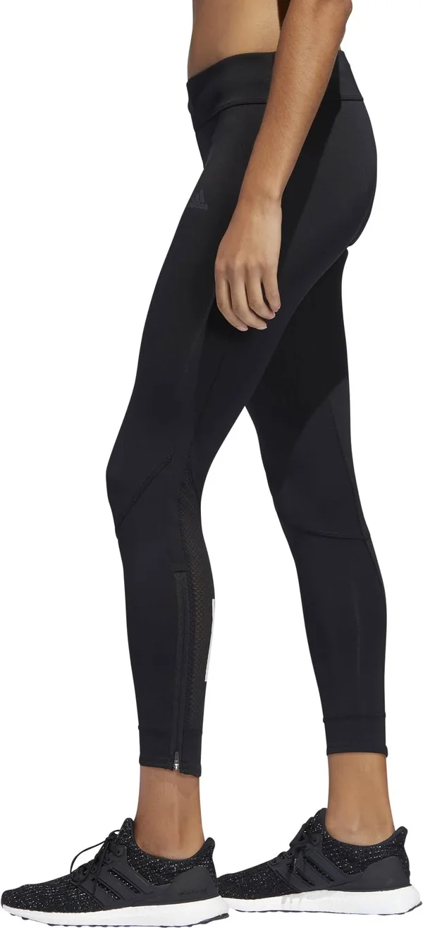 Adidas Own The Run Womens Long Running Tights - Black