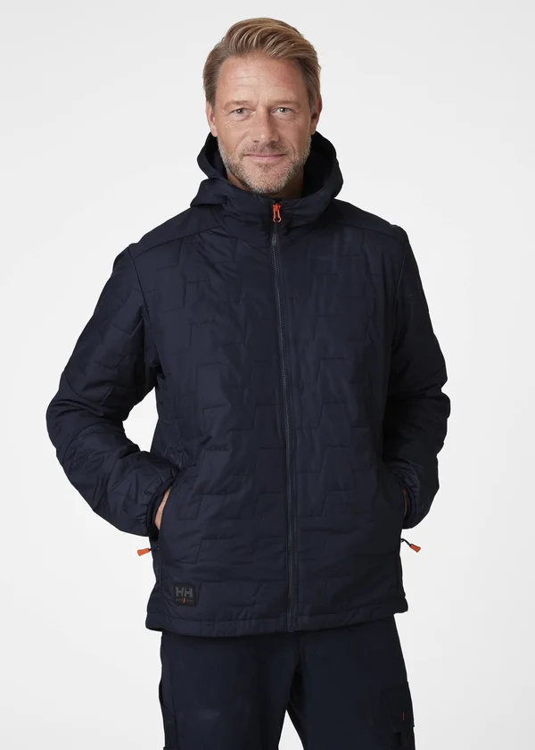 Helly Hansen Workwear Kensington Hooded Lifaloft Jacket Navy Size: Xs