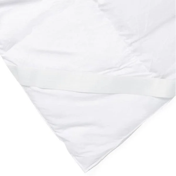 White Goose Down Feather Bed - Cal King