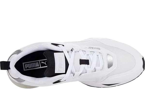 Puma Mirage Tech Core Sneakers - White/Grey/Violet, 8.5