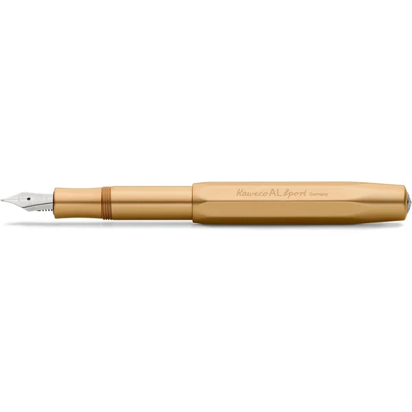 Kaweco Al Sport Fountain Pen Gold Special Edition Broad