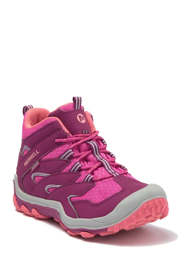 Merrell Chameleon 7 Access Mid Waterproof Boot Size: 11.5M - Berry