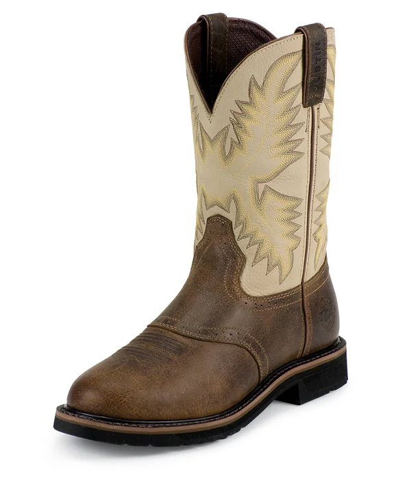 Justin Stampede Work Boots - Steel Toe