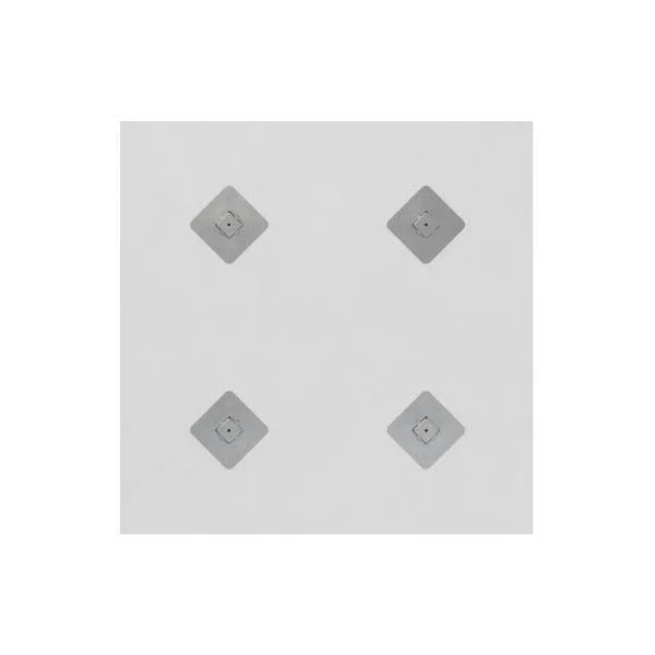 Delta 28 in. x 28 in. (L2) Square Frameless Standard Glass Mirror with Easy-Cleat Flush Mount Hardware, No Frame