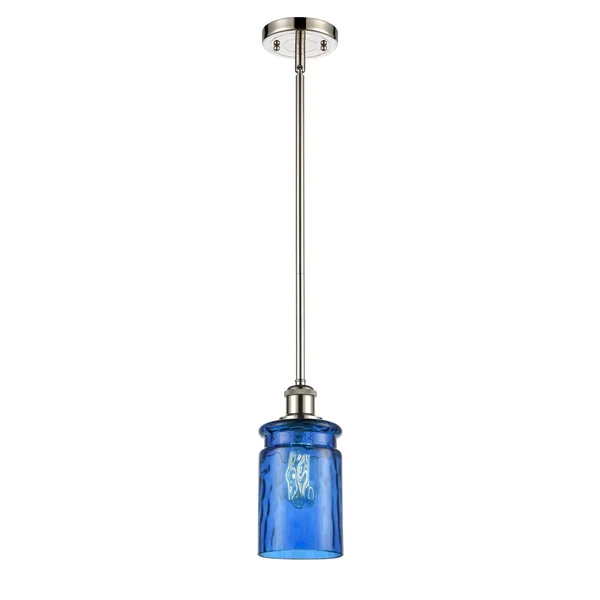 Innovations 516-1S-PN-G352-BL-LED Polished Nickel Candor 1 Light Pendant