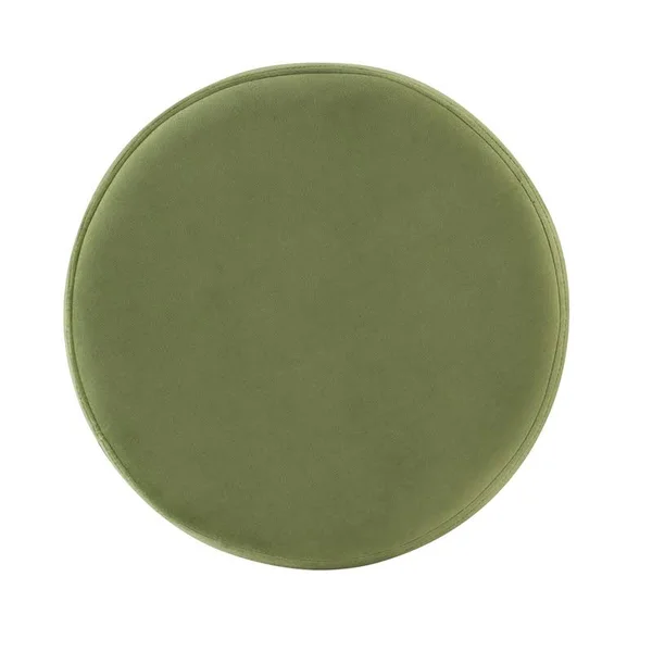Riverbay Furniture Metal Accent Vanity Stool in Green