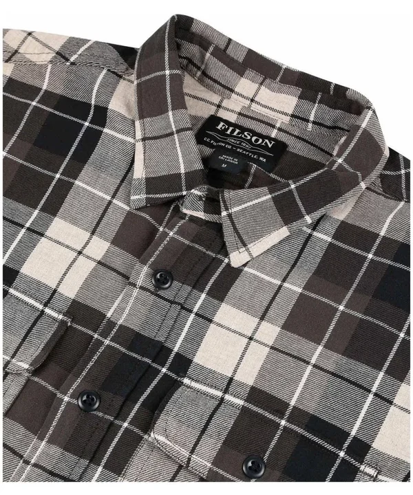 Filson Men's Scout Shirt Olive/Black/Tan M