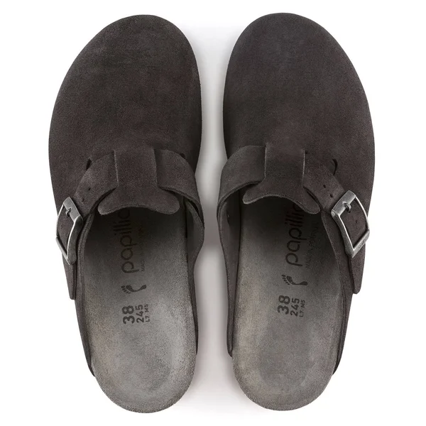 Birkenstock Women's Fanny Suede Leather Anthracite