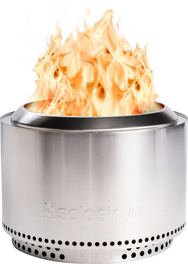 Solo Stove - Yukon 27x22 Bundle: Stand + Shelter - Stainless Steel