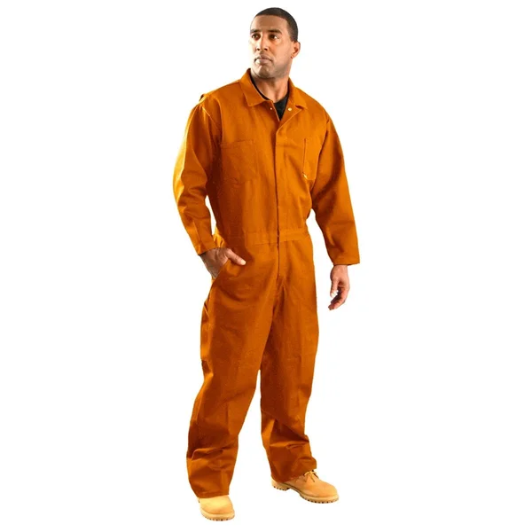 Occunomix Classic Flame Resistant Coverall - G909I - Khaki - Large