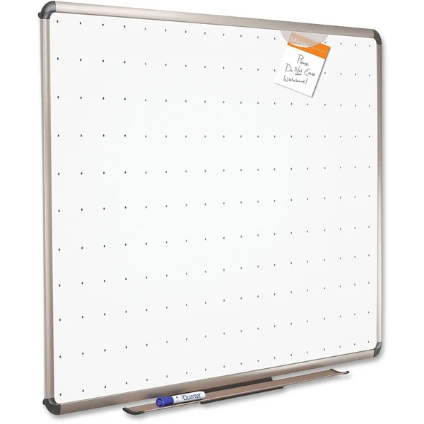Quartet Prestige Total Erase - Whiteboard - wall mountable - 24.02 in x 18 in - white - euro titanium frame