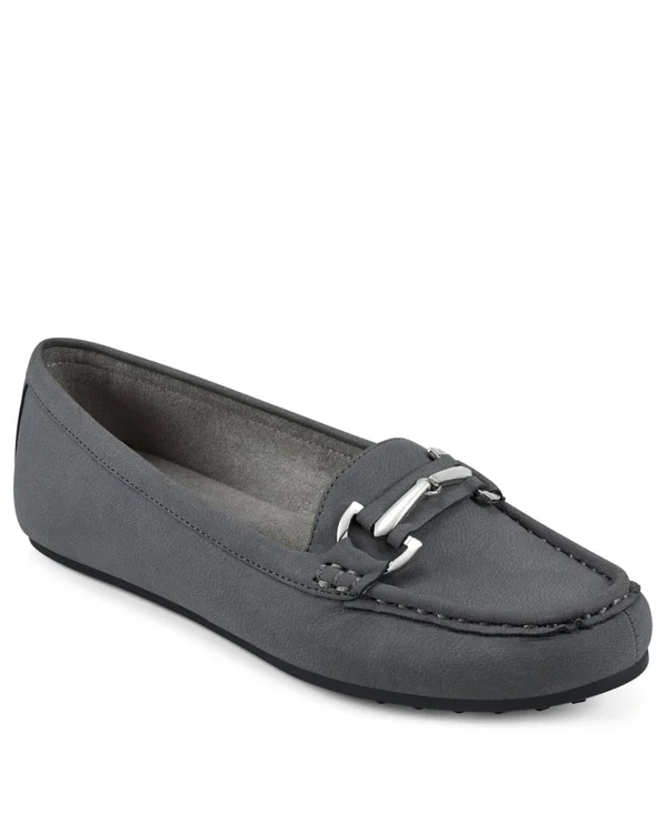 Aerosoles Day Drive Loafer - Women's, Grey, Size 6, Flats, Loafers