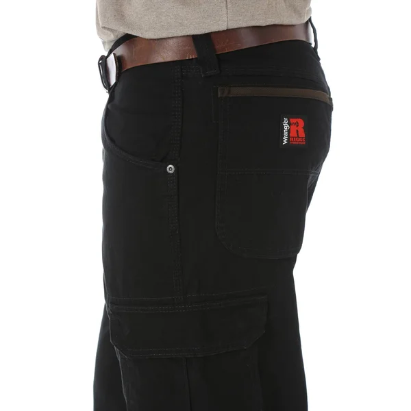 Wrangler Men's Riggs Workwear Ripstop Ranger Pant Black - 48x34
