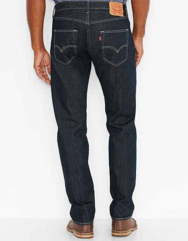 Levi&s Men's 501 Original Fit Jeans - Clean Rigid - 34x36