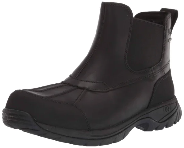Ugg Mens Butte Chelsea Boot - Men's, Size: 17, Black