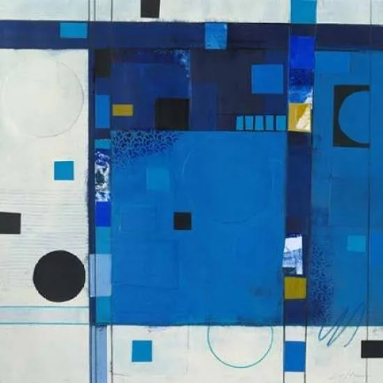 Blueberry Hill II Poster Print by Deborah T. Colter (24 x 24)