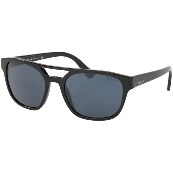 Prada Sunglasses Heritage PR 23VS 1AB0A9 Black - Blue