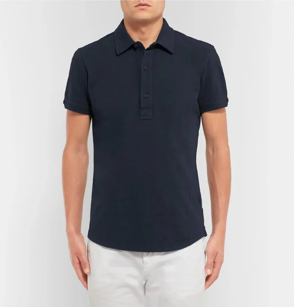 Orlebar Brown Sebastian Slim Fit Polo Shirt - Blue