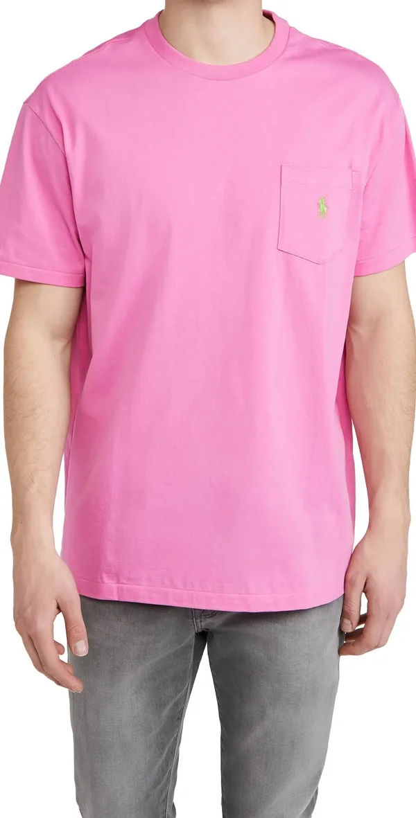 Polo Ralph Lauren Classic-Fit Jersey Short-Sleeve Pocket Tee - 2XL