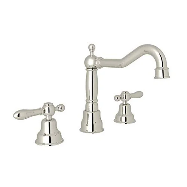 Rohl AC107LM Arcana Polished Nickel Widespread Bathroom Faucet