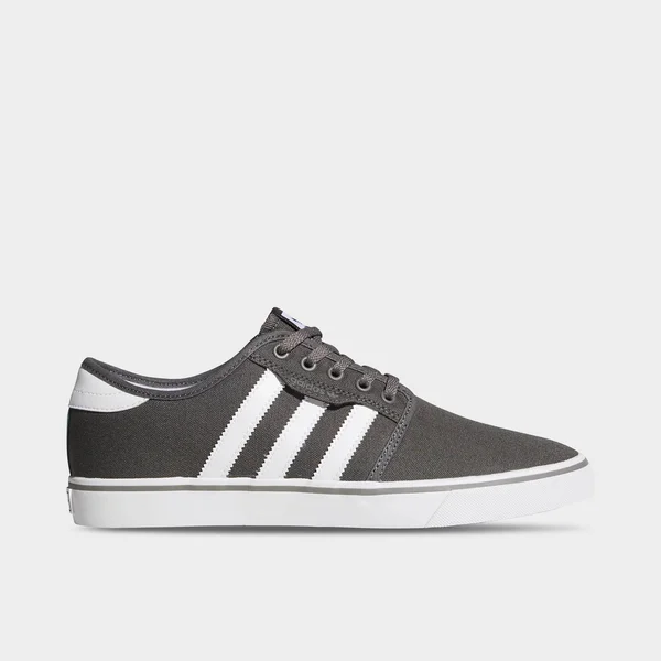 Adidas Seeley Skate Shoe - Men's /White/Black - 9.5