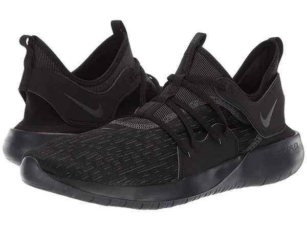 Nike Flex Contact 3 Men's Running Shoes Black/Black/Anthracite : 6 D - Medium