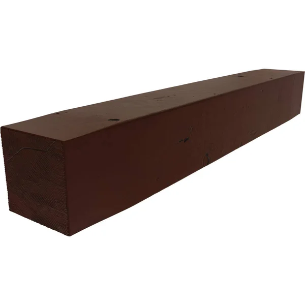 Ekena Millwork MANUKP04X06X72PE 4x22H x 6x22D x 72x22W Knotty Pine Faux Wood Fireplace Mantel, Natural Pecan