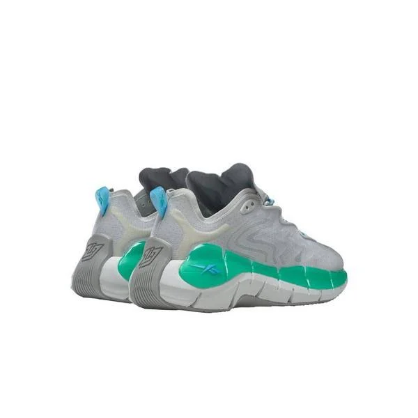 Reebok Men's Zig Kinetica II Running Shoes in Grey/Pure Grey 2 Size 10.0