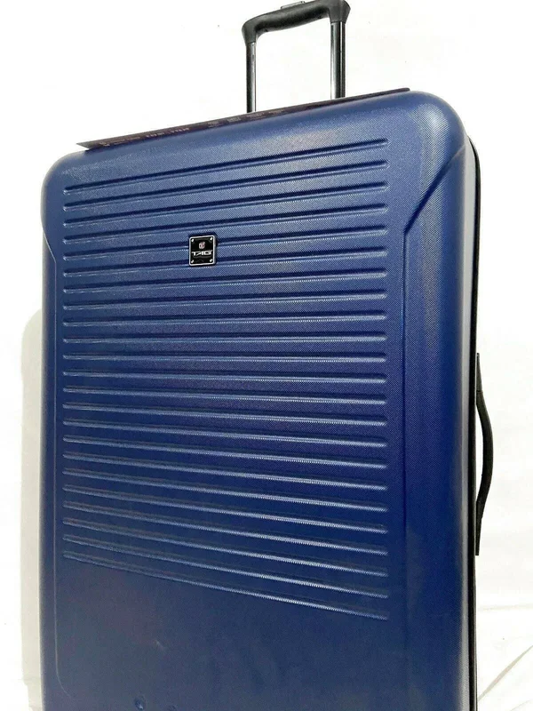 Tag Riverside 28&& Hardcase Spinner Lightweight Suitcase Luggage Blue