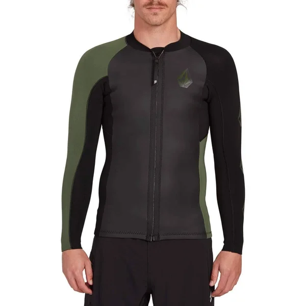 Volcom Stone Zip Jacket - Green, Large
