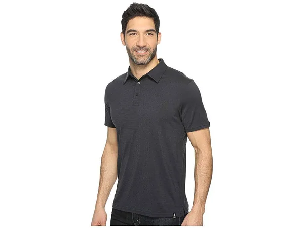 Smartwool Men's Merino 150 Pattern Polo - Small - Charcoal