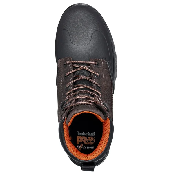 Timberland Pro Men's 6 in. Rigmaster XT Steel Toe Waterproof Work Boot, Brown