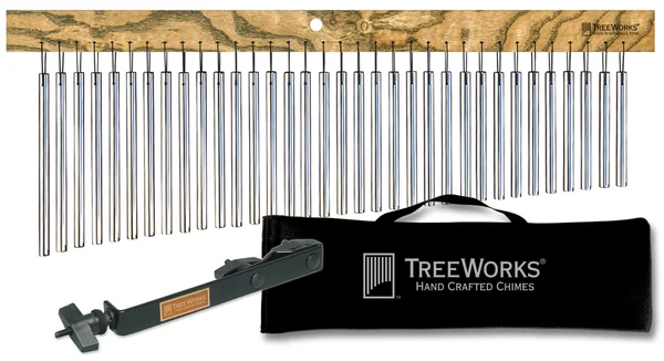 Treeworks Tre35 Aluminum Classic Chimes with Soft Bag and Free Mount