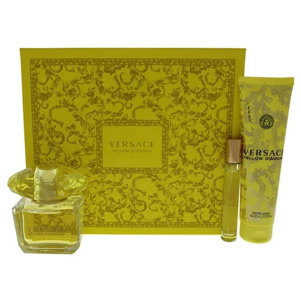 Yellow Diamond by Versace for Women 3 Piece Gift Set