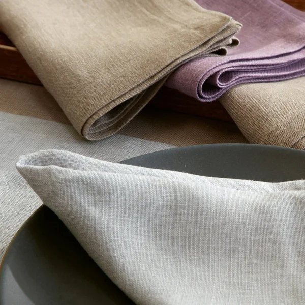 Chamant Table Linens by Matouk 70 x 126 Oblong Tablecloth - Sky