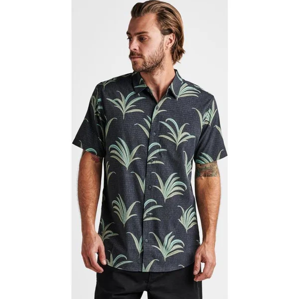 Roark Bless Up Mechanical Stretch Shirt - Forest - X-Large