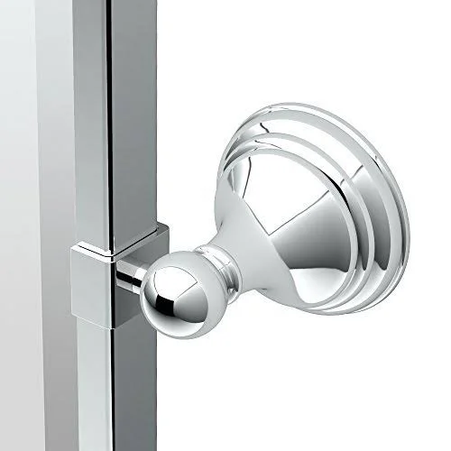 Gatco 4359FSM Charlotte Framed Small Rectangle Mirror Chrome, 25x22H