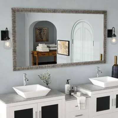 Thibault Modern & Contemporary Decorative Mirror Size: 45.5x22 H x 30x22 W