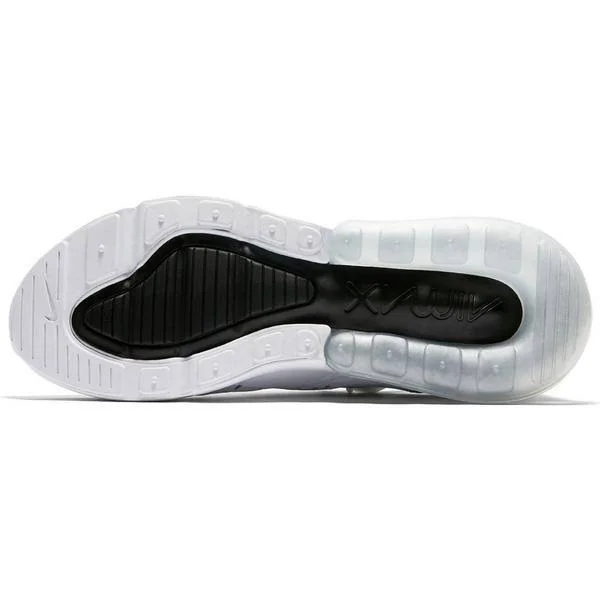 Nike Women's Air Max 270 Casual Shoes in White/White Size 10.0