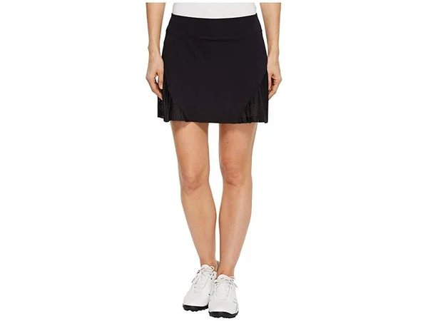 Under Armour Women's Links Knit Mesh Skort Size LG, Black