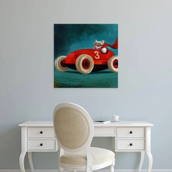 Easy Art Prints Lucia Heffernan's 'Speed Racer' Premium Canvas Art (36 x 36)