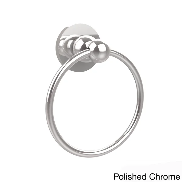 Allied Brass BL-16 Bolero Collection Towel Ring - Matte Black