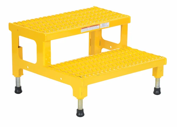 Vestil ASP-24 Adjustable Step Mate Stand 2 Step - 24 x 23 in.
