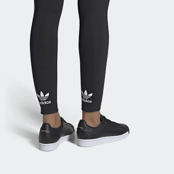 Adidas Superstar Pure LT W Retro Shoes (Black) Size 5.5
