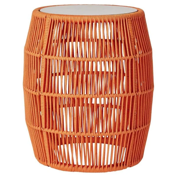 Modloft Volta Outdoor Accent Table - Blue Cord