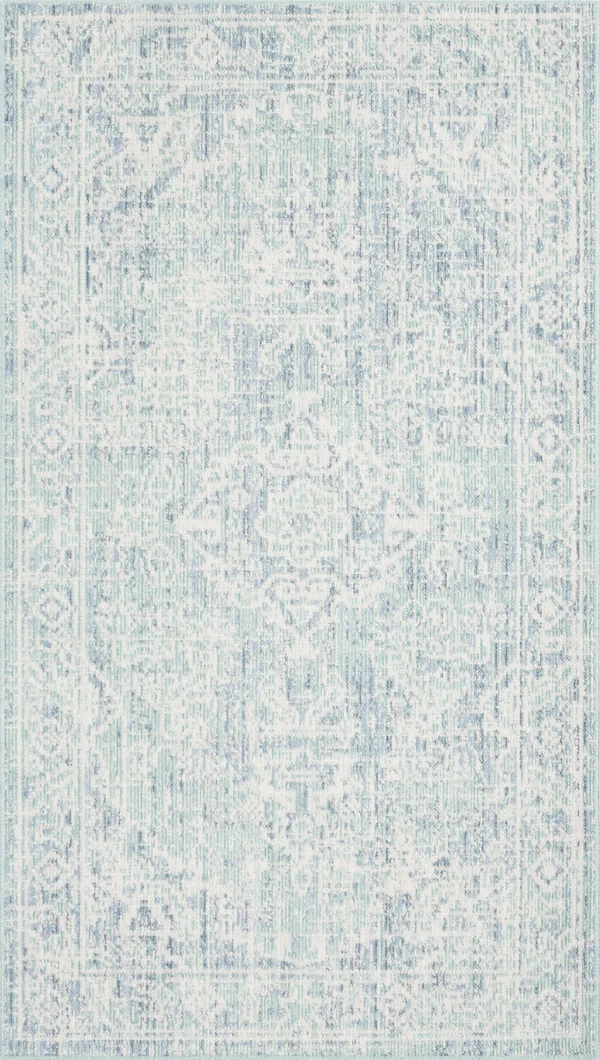 Safavieh Windsor Seafoam/Blue 6 ft. x 6 ft. Square Area Rug